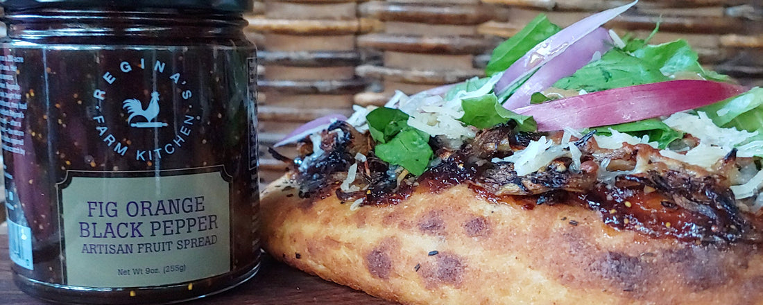 Fig and Goat Cheese Flatbread