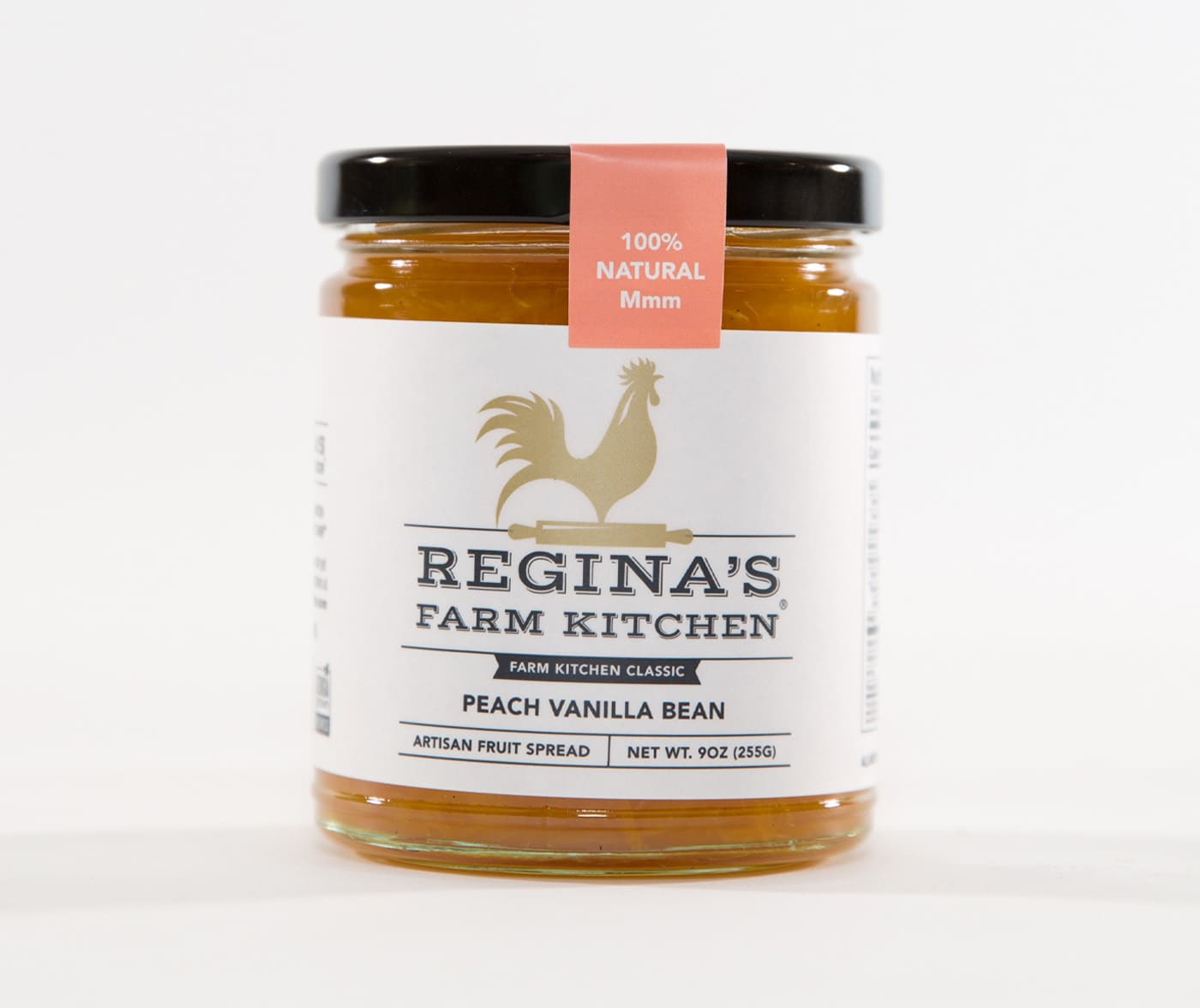 Peach Vanilla Bean Artisan Fruit Spread