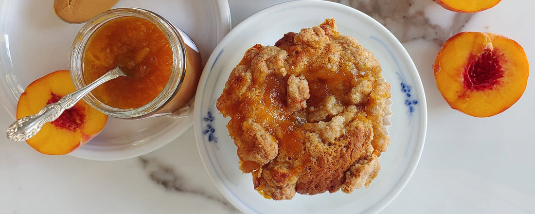 Peanut Butter and Jam Muffins