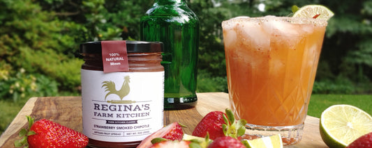 Chilly Strawberry Margarita