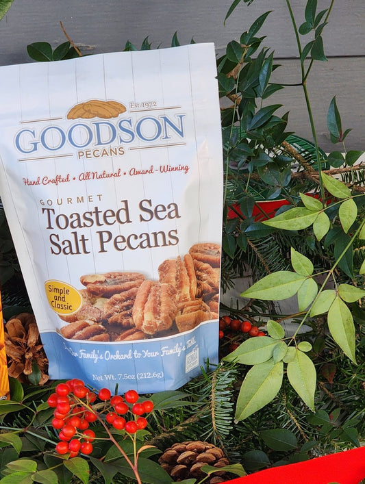 Gourmet Toasted Sea Salt Pecans by Goodson Pecans